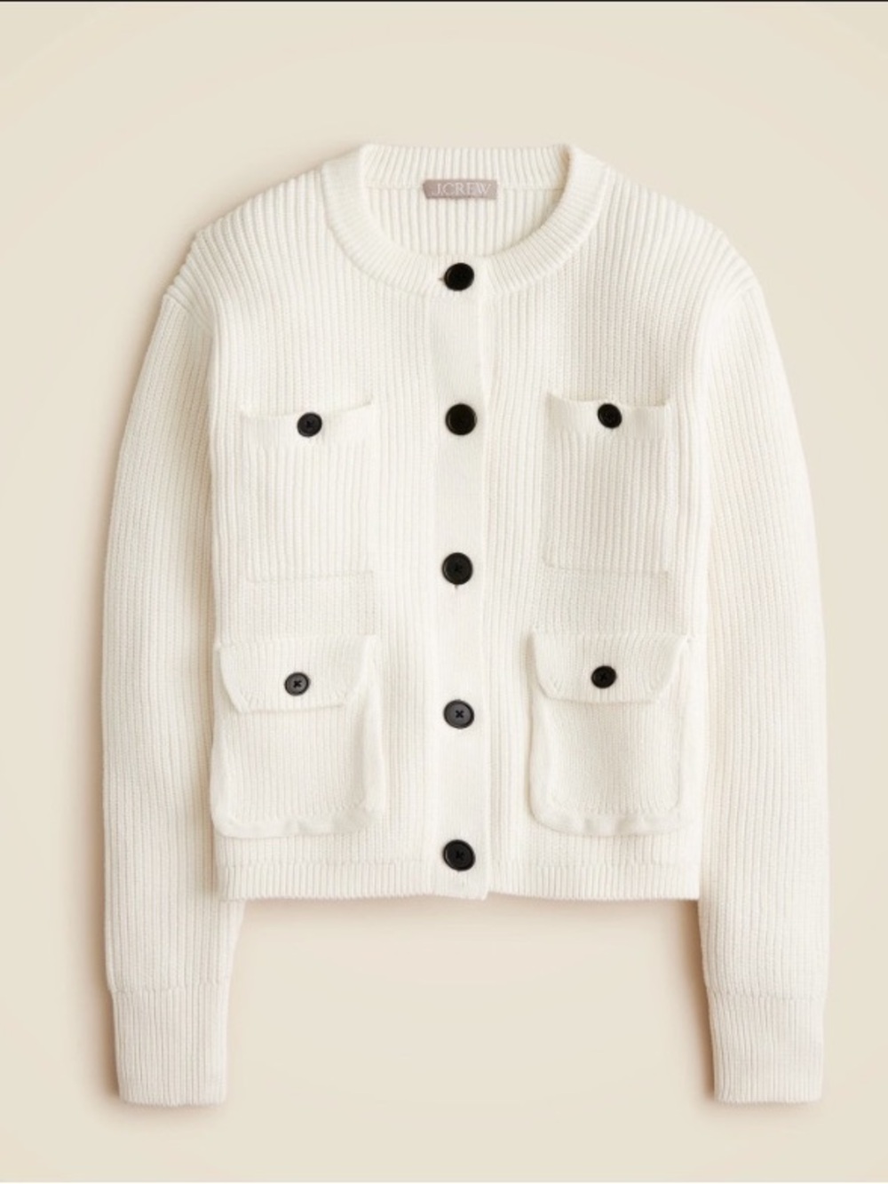 J.Crew Four-Pocket Cardigan - Medium